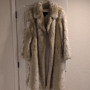Long Faux Fur Coat